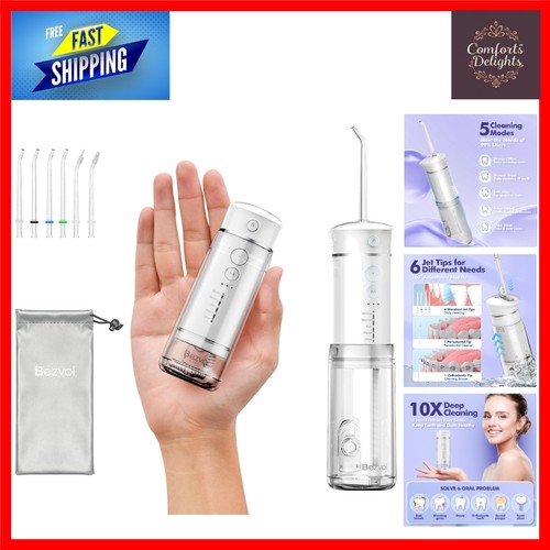 Water flosser cordless travel - water,