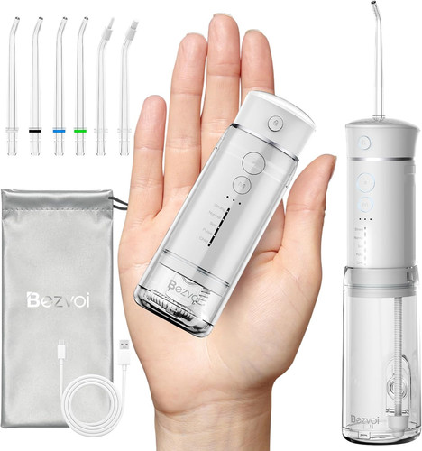 Water flosser cordless travel - water,