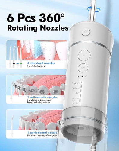 Water flosser cordless - water,