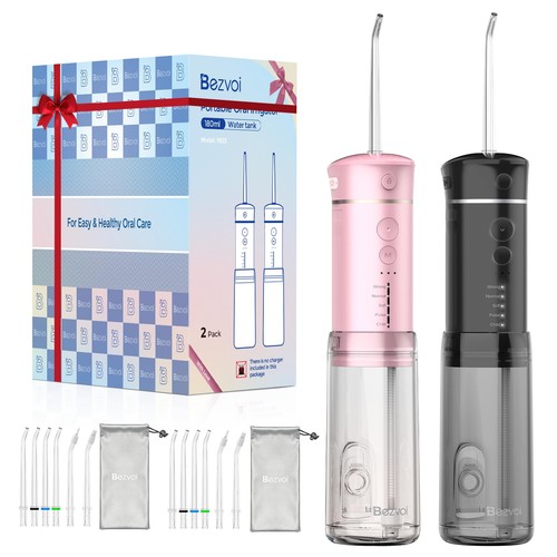 2pcs water flosser cordless - water,