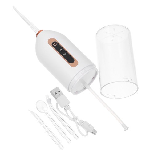 Portable mini water flosser - water,