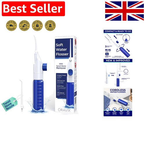 Manual water flosser - manual, flosser,