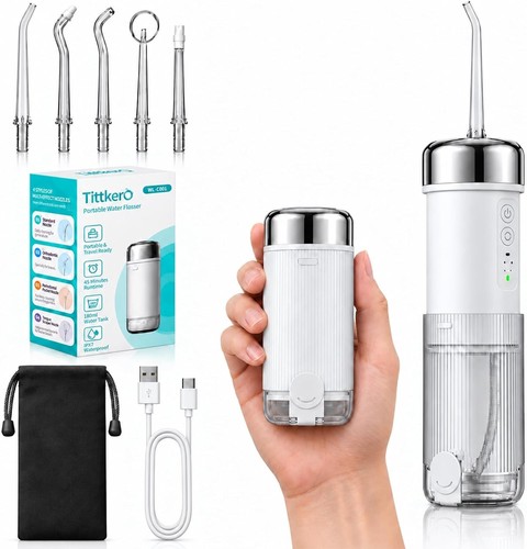 Portable water flosser - flosser, for